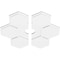 Ekena Millwork Daisy Architectural Grde PVC Contemporary Ceiling Medallion, Two Piece, 24"OD x 3"ID x 8 1/4"C x 1"P CMP24DY2-03000 - alternate 4